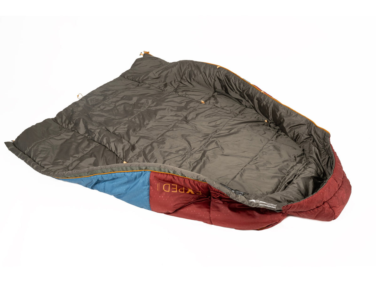 Exped Dreamwalker Kids Sleeping Bag Burgundy 7640277845336