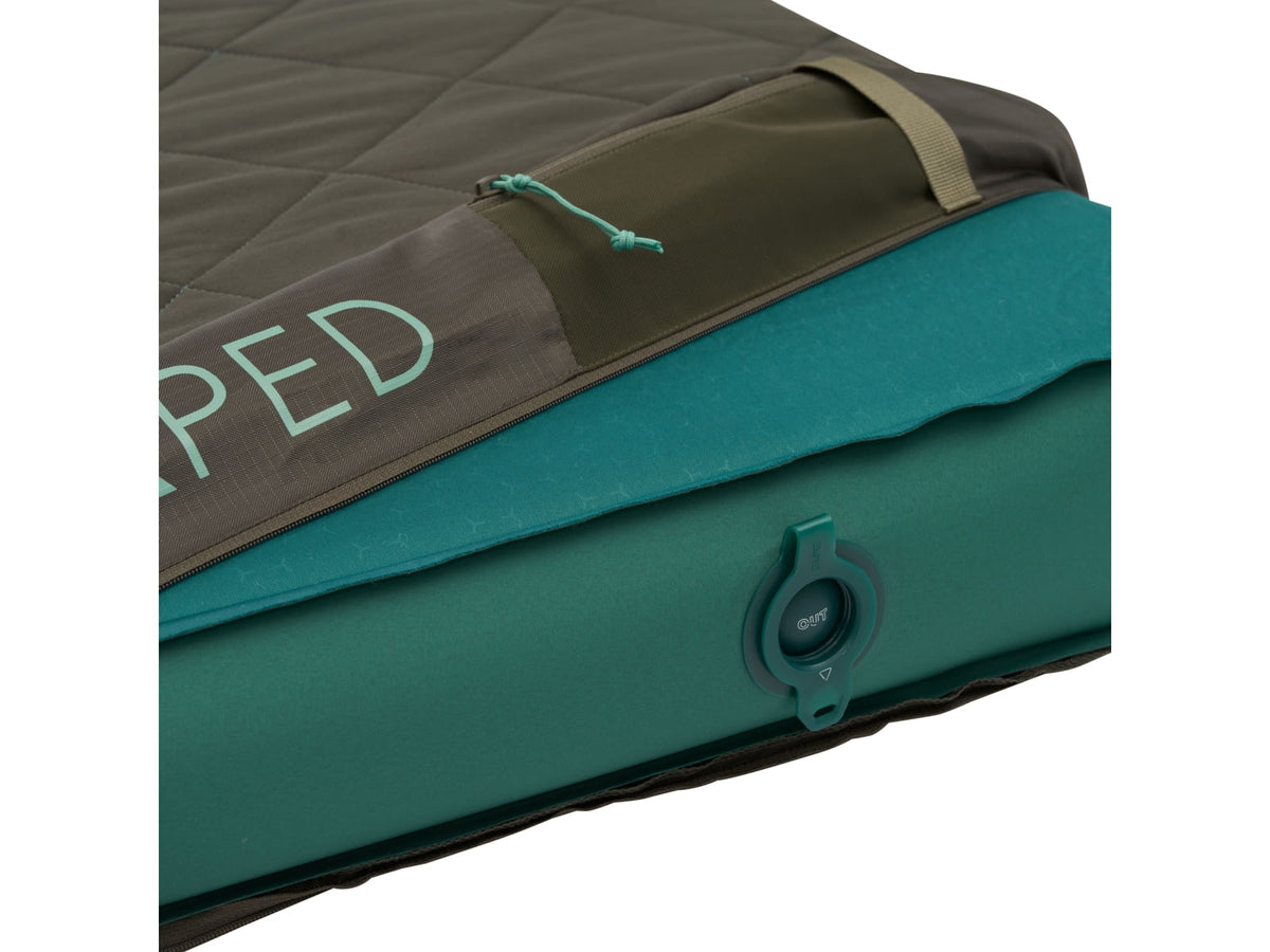 Exped MegaMat LuxeWool Cover Duo Sleeping Pad Moraine Duo