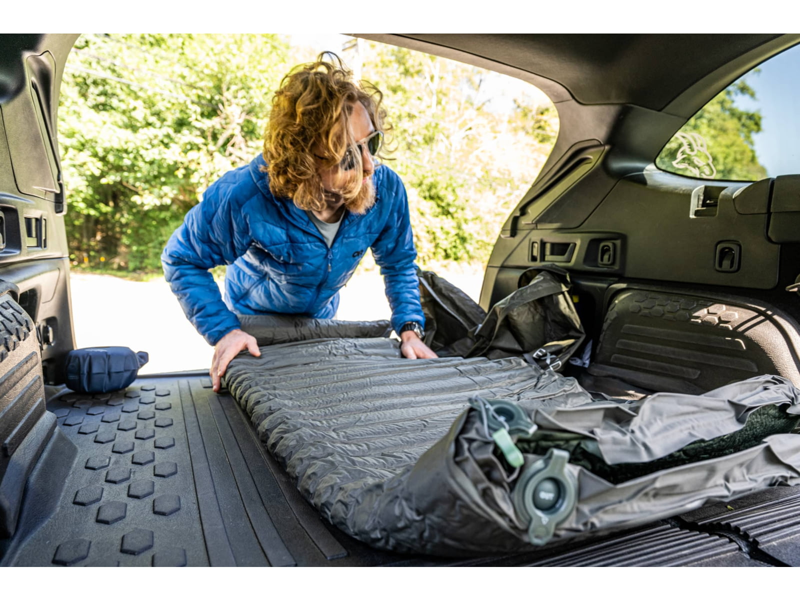 Exped MegaMat Auto Sleeping Pad Moraine One Size