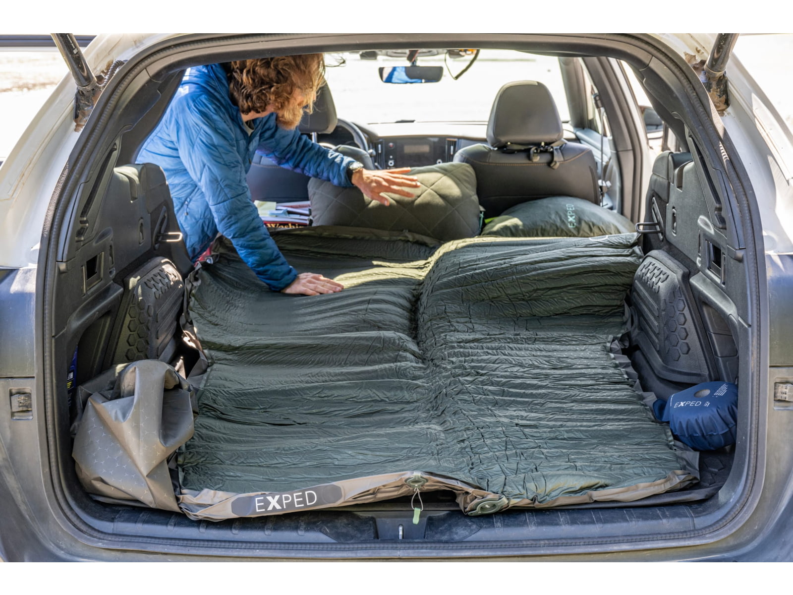 Exped MegaMat Auto Sleeping Pad Moraine One Size