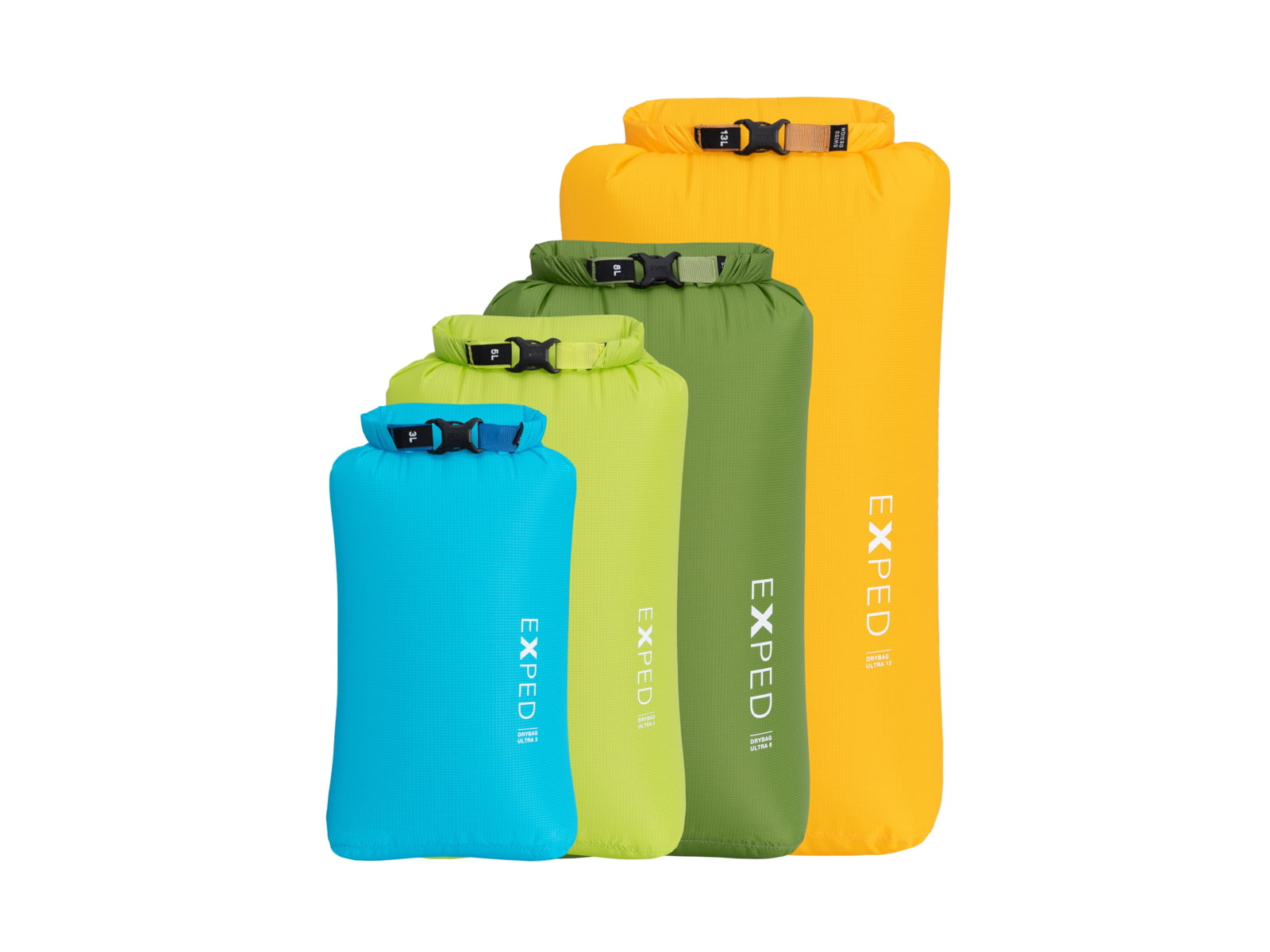 Exped Ultra Set 3/5/8/13 Dry Bag Assorted Multi-Size