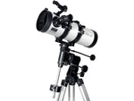 Explore Scientific 114 mm f/4.4 Newtonian Reflector Telescope w/ Equatorial Mount Black