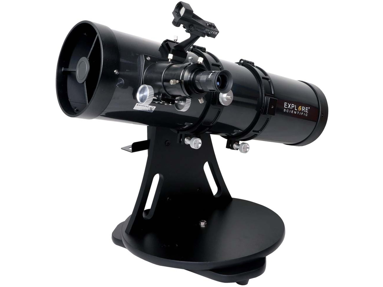 Explore Scientific 6-inch f/5 Tabletop Dobsonian Reflector Telescope Black