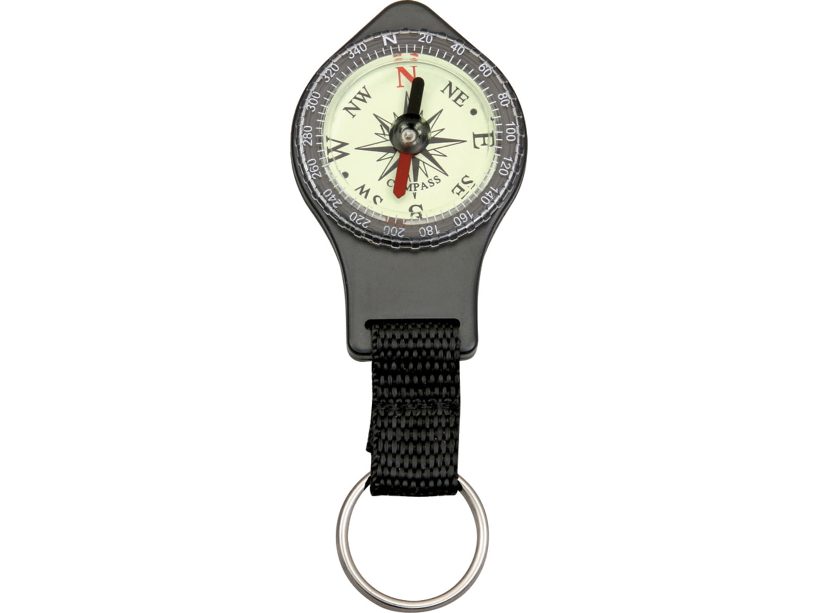 Explorer Keyring Compass Black EXP46