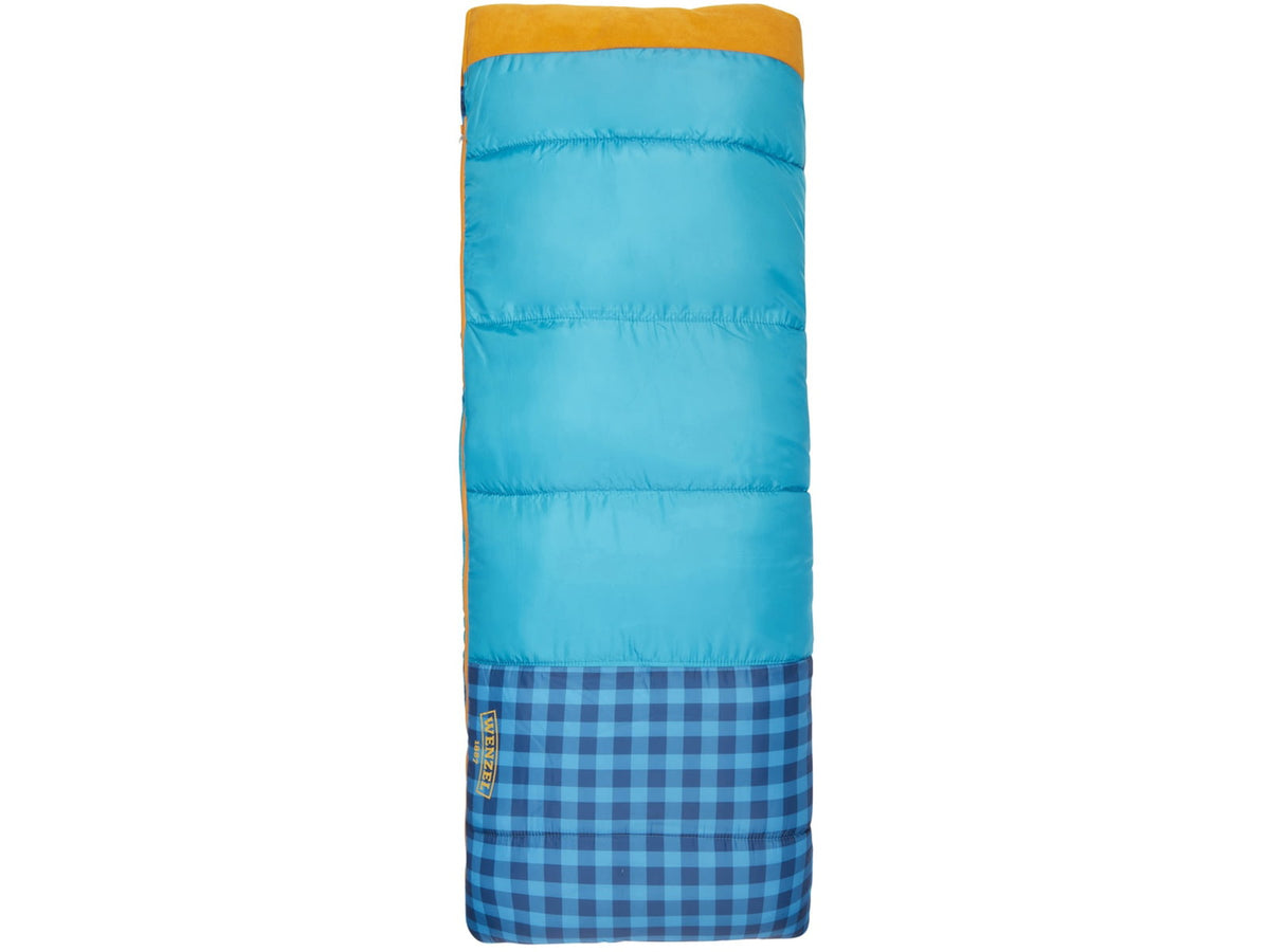 Exxel Outdoors Sapling 40-50 Degrees Youth Sleeping Bag Blue 66x26in 74970720BL