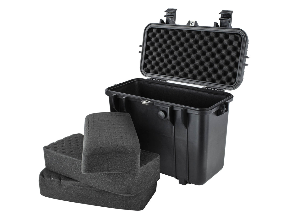 Eylar Tall 16.93in Waterproof Gear Hard Case w/Foam Black