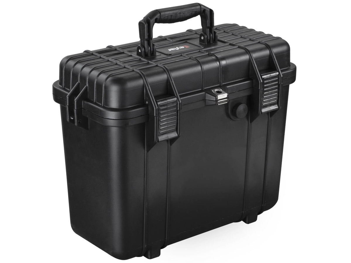 Eylar Tall 16.93in Waterproof Gear Hard Case w/Foam Black