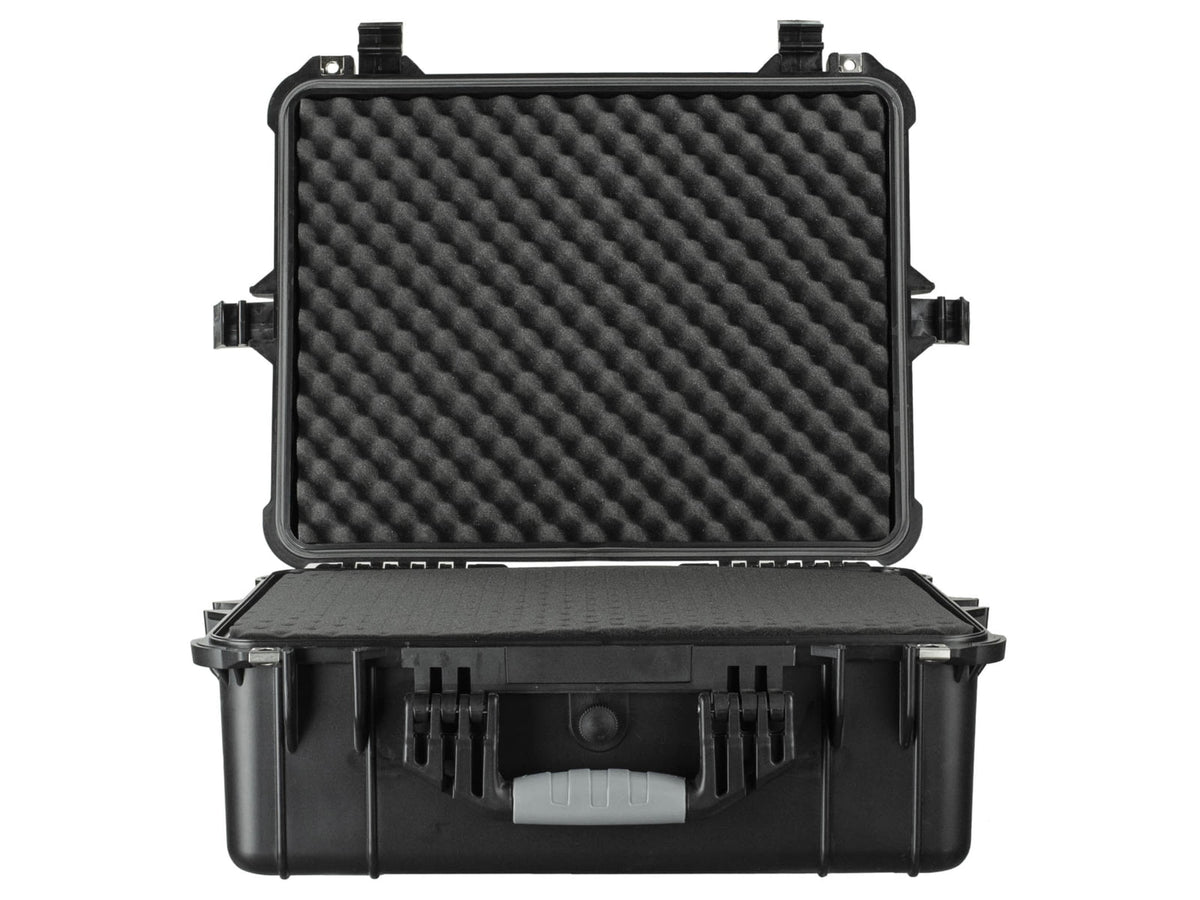 Eylar Large 20.62in Waterproof Gear Hard Case w/Foam Black SA00003