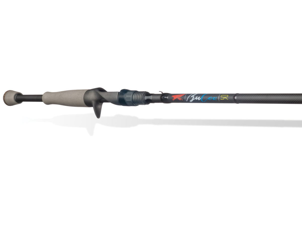 Falcon Rods BuCoo SR Spinning Rod Ultralight Ultra Light Black 5 ft