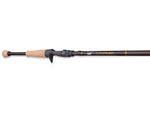 Falcon Rods Lowrider Casting Rod Weightless Worm Medium Heavy Black 6 ft7 in