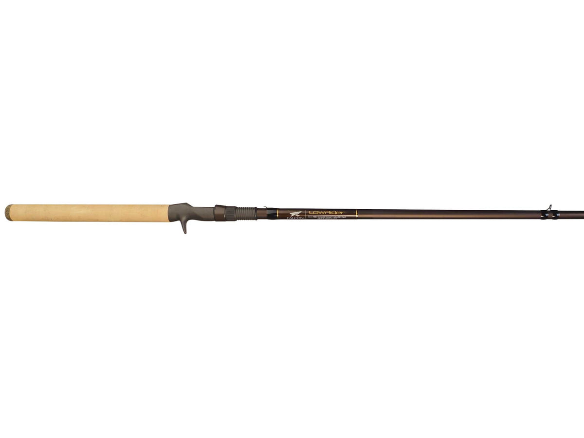 Falcon Rods Lowrider Casting Rod Weightless Worm Medium Heavy Black 6 ft7 in
