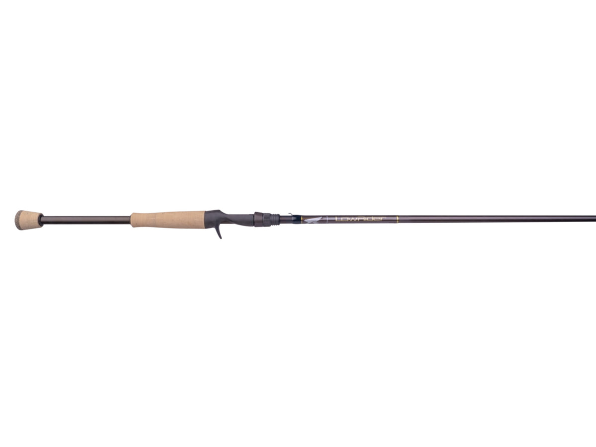 Falcon Rods Lowrider Casting Rod Weightless Worm Medium Heavy Black 6 ft7 in
