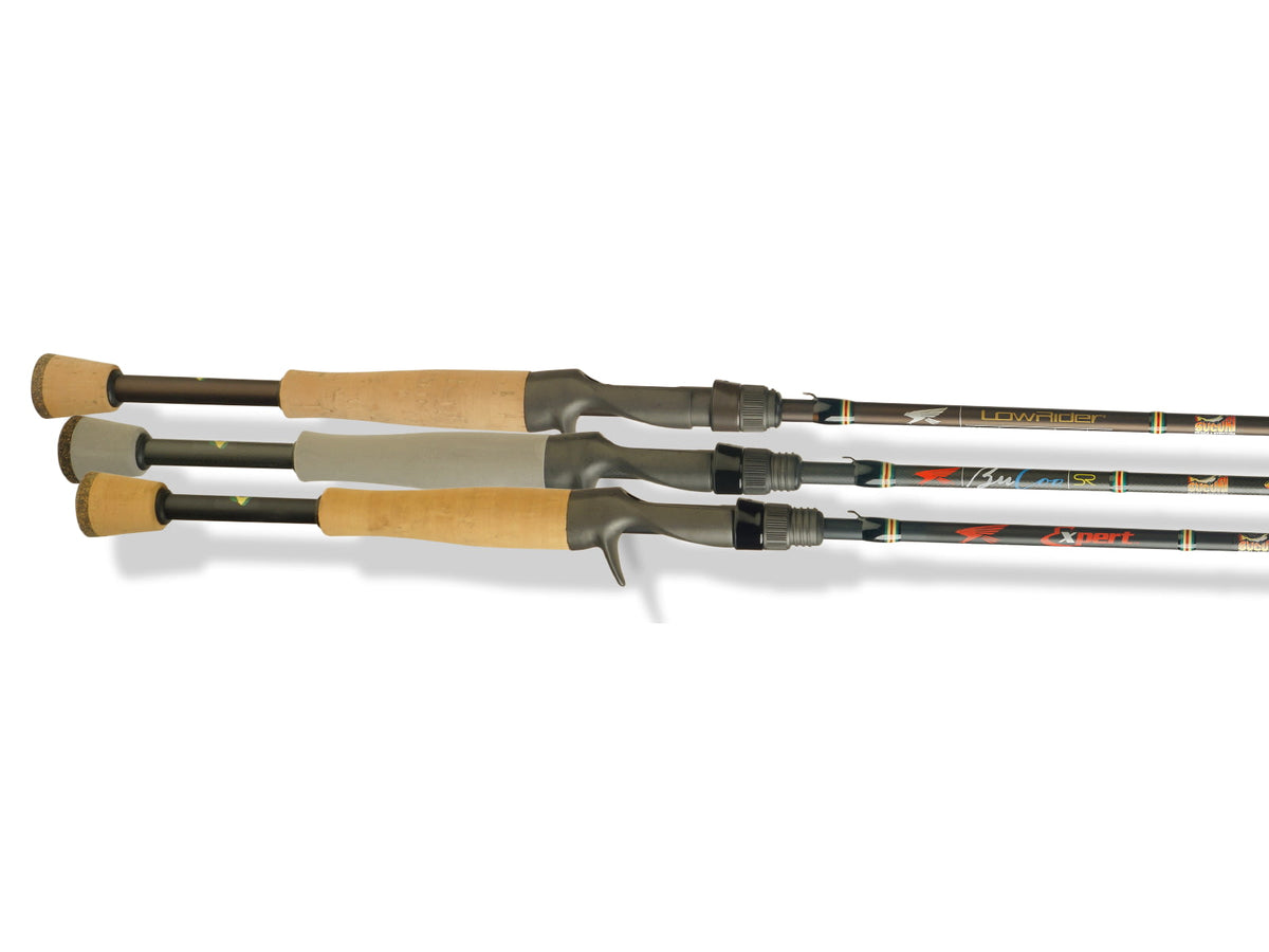 Falcon Rods Peacock Casting Rod BuCoo SR Peacock Medium Heavy Black 5 ft6 in
