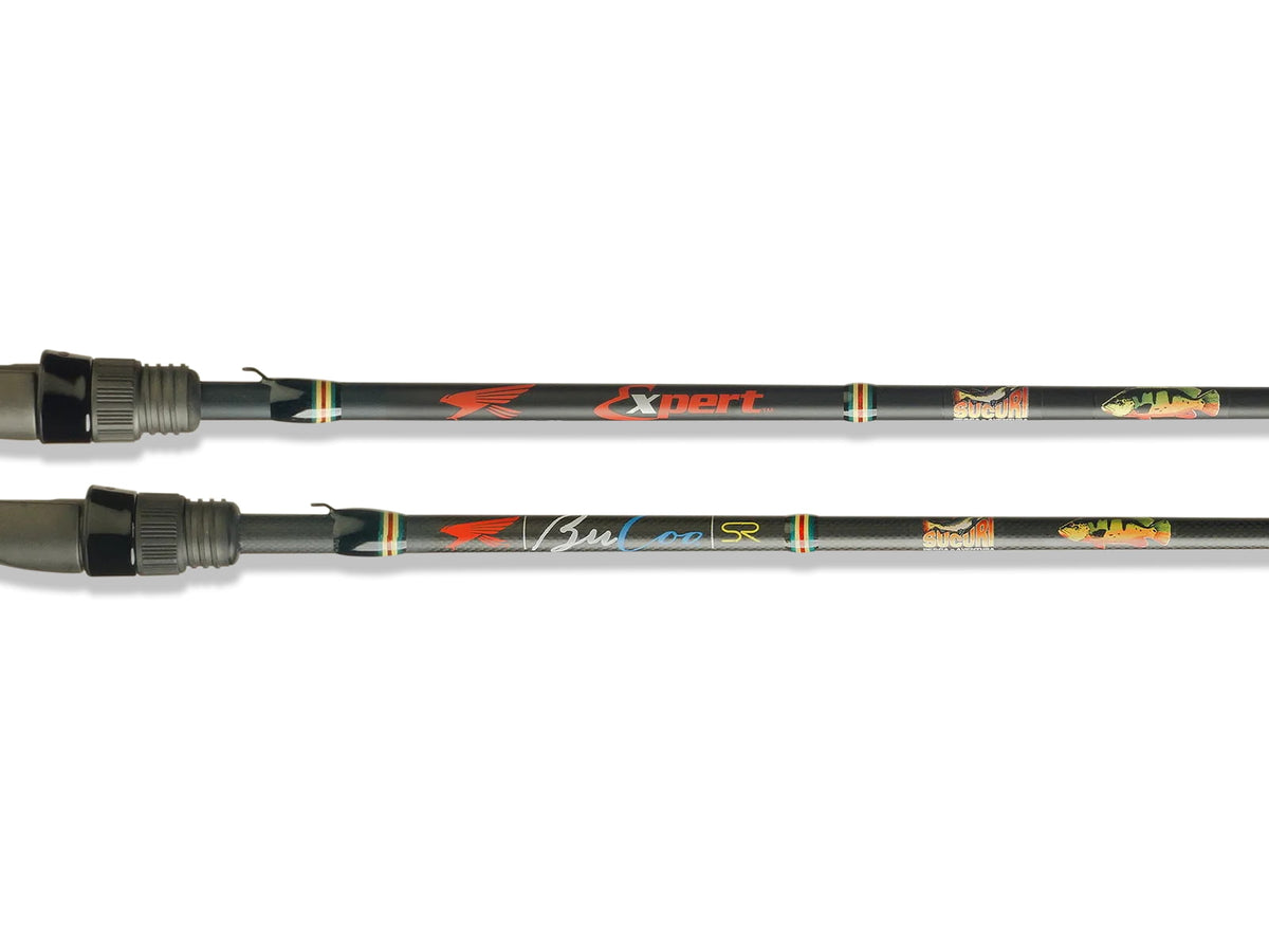 Falcon Rods Peacock Casting Rod BuCoo SR Peacock Medium Heavy Black 5 ft6 in