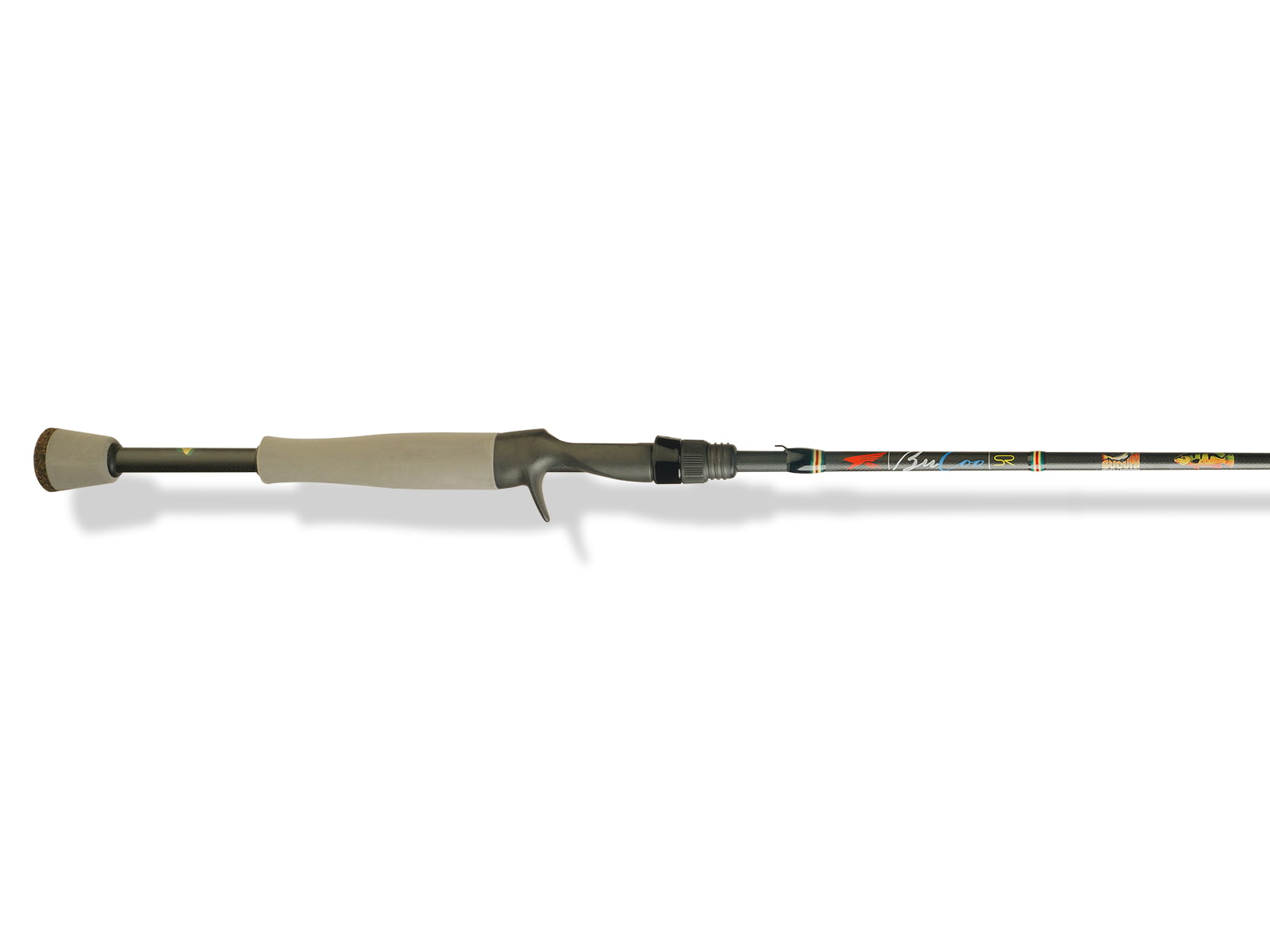 Falcon Rods Peacock Casting Rod BuCoo SR Peacock Medium Heavy Black 5 ft6 in