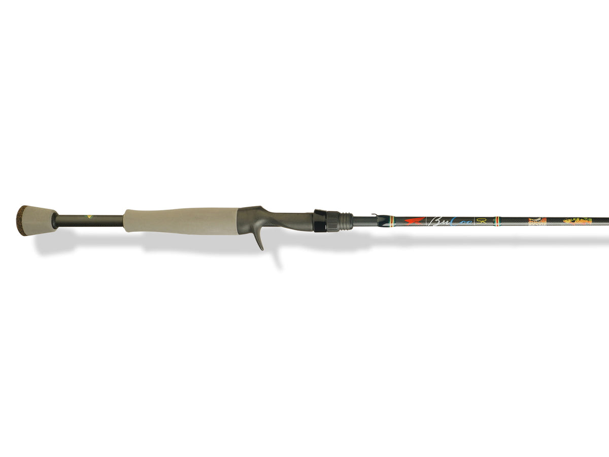 Falcon Rods Peacock Casting Rod BuCoo SR Peacock Medium Heavy Black 5 ft6 in