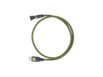 FatBoy Tripods Charging Cable Gunmetal Gray OD Green/ Gunmetal Gray FBTCABLE20
