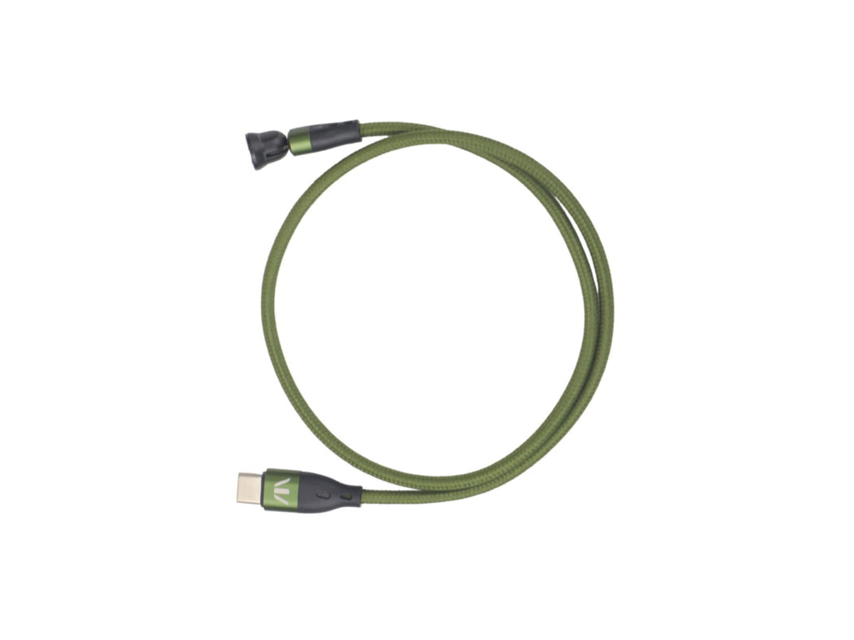FatBoy Tripods Charging Cable Gunmetal Gray OD Green/ Gunmetal Gray FBTCABLE20