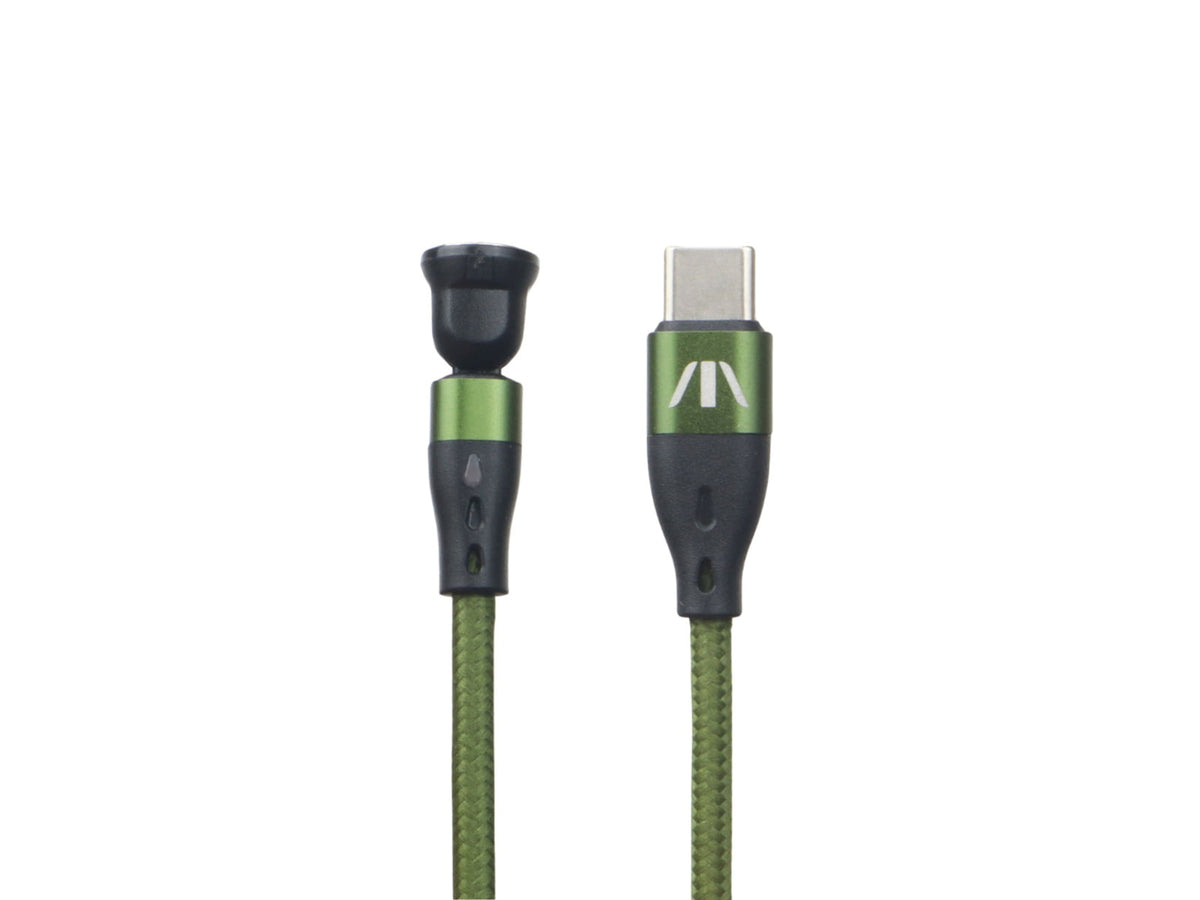 FatBoy Tripods Charging Cable Gunmetal Gray OD Green/ Gunmetal Gray FBTCABLE20