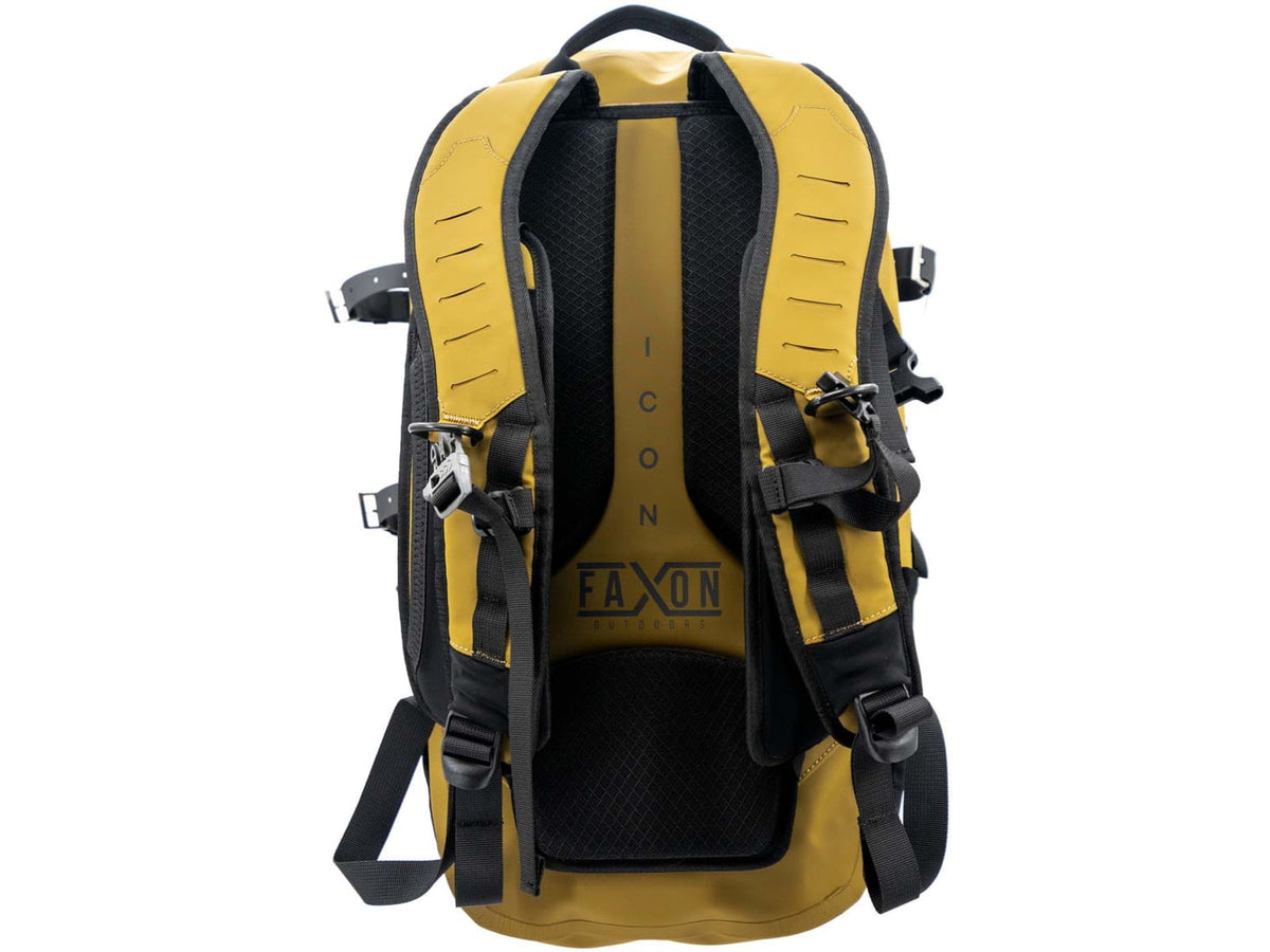 Faxon Outdoors ICON 30L Submersible Backpack Buck Skin Brown FO-30L-WP-BP