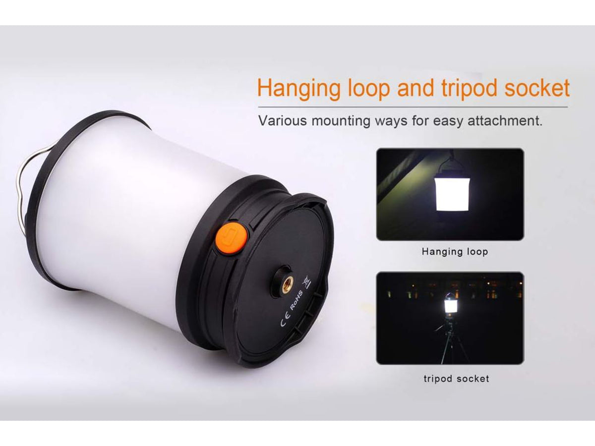 Fenix Lighting CL30R 650 Lumens Lanterns Black