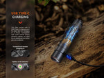 Fenix Lighting E35R Lithium Ion 3100 Lumens Luminus SST70 LED Flashlight Black