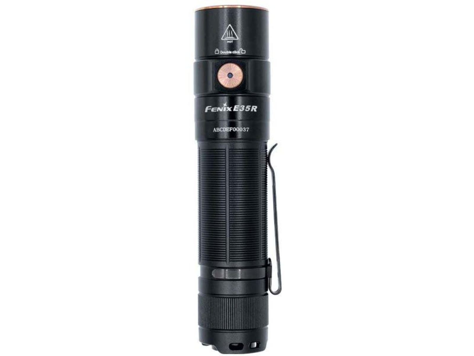 Fenix Lighting E35R Lithium Ion 3100 Lumens Luminus SST70 LED Flashlight Black