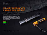 Fenix PD35 V3.0 Rechargeable 1700 Lumens LED Flashlight Black