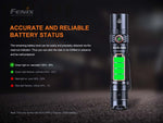 Fenix PD35 V3.0 Rechargeable 1700 Lumens LED Flashlight Black