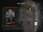 Fenix TK28R 18650 6500 Lumens LED Flashlight Black TK28RLSBK