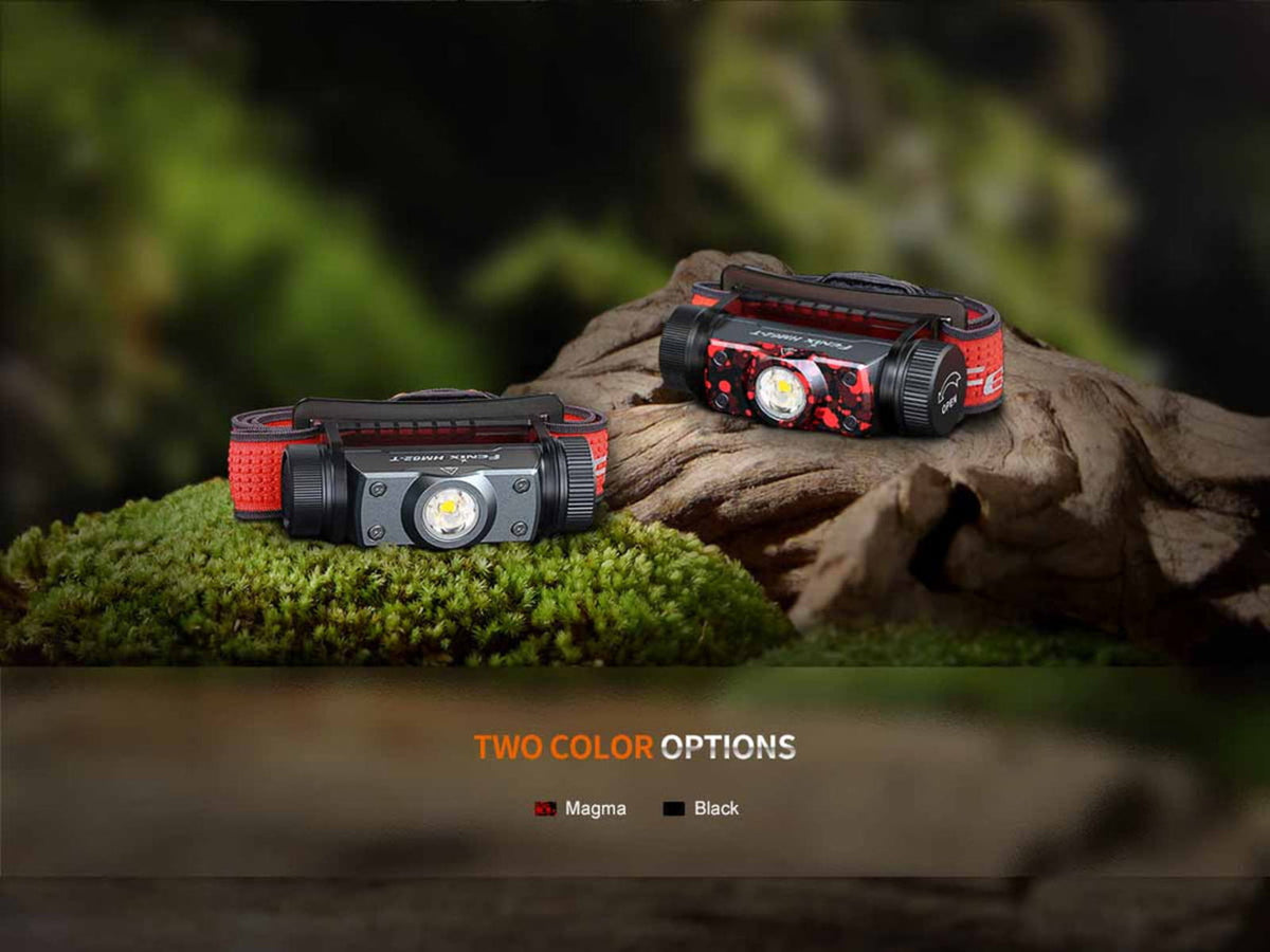 Fenix HM62-T 1200 Lumen Headlamp Black FNX-HM62TSBK