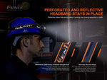 Fenix Lighting HM70R Lithium Ion 1600 Lumens Luminus SST40 LED XP-G2 HE LED 2835 LED Headlamp Black