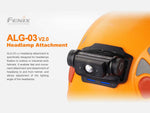 Fenix Lighting ALG-03 Helmet Headlamp Mount Black