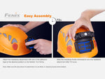 Fenix Lighting ALG-03 Helmet Headlamp Mount Black