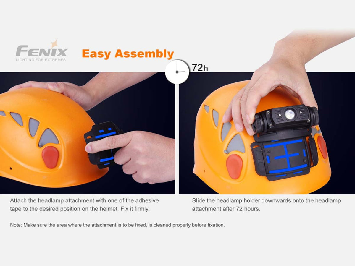 Fenix Lighting ALG-03 Helmet Headlamp Mount Black