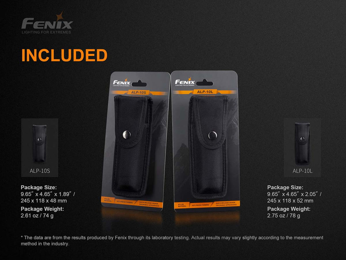 Fenix ALP-10L Flashlight Holster Black ALP-10L