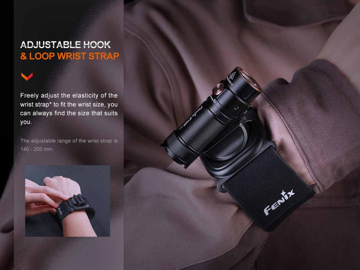 Fenix ALW-01 Wrist Flashlight Holder Black ALW-01