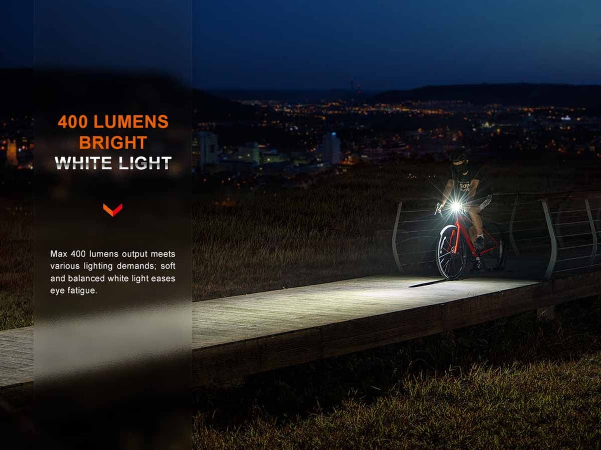 Fenix Lighting BC15R Lithium Ion 400 Lumens Bike Lights Black