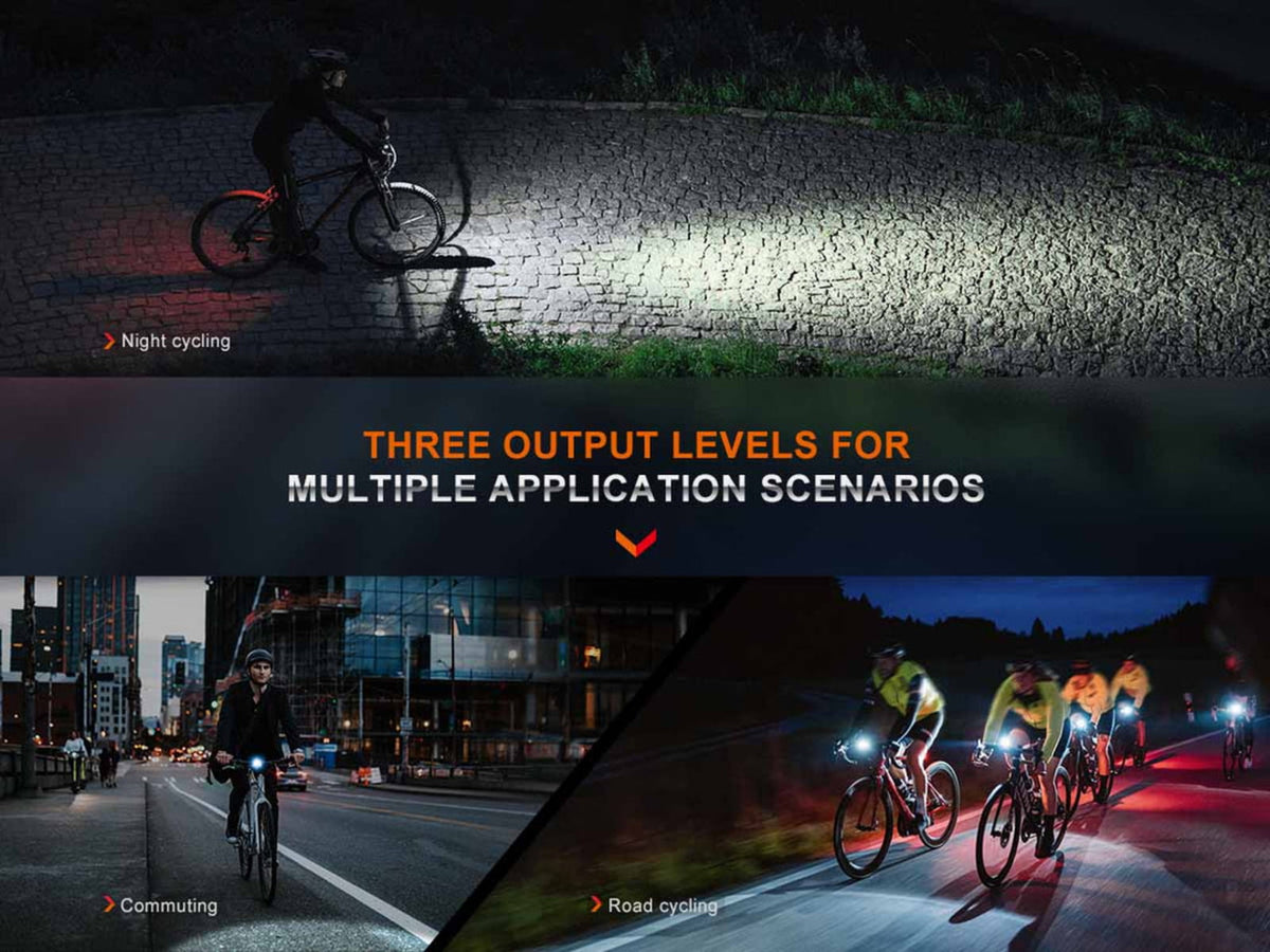 Fenix Lighting BC15R Lithium Ion 400 Lumens Bike Lights Black