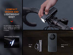 Fenix Lighting BC15R Lithium Ion 400 Lumens Bike Lights Black