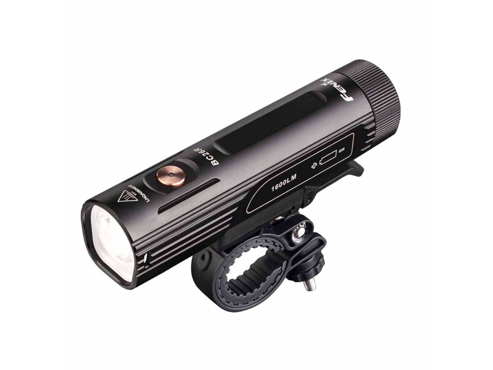 Fenix Lighting BC26R Lithium Ion 1600 Lumens Bike Light Black