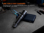 Fenix C7 Pro Lithium Ion 4600 Lumens LED Flashlight Black C7PROBK