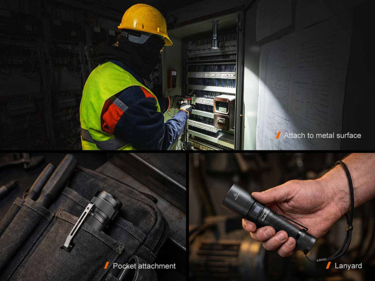 Fenix Lighting C7 V2.0 Lithium Ion 3300 Lumens LED Flashlight Black