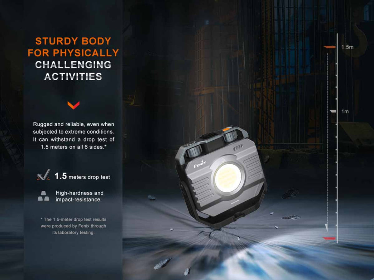 Fenix Lighting CL28R Lithium Ion 2000 Lumens Lanterns Gray CL28RXGY