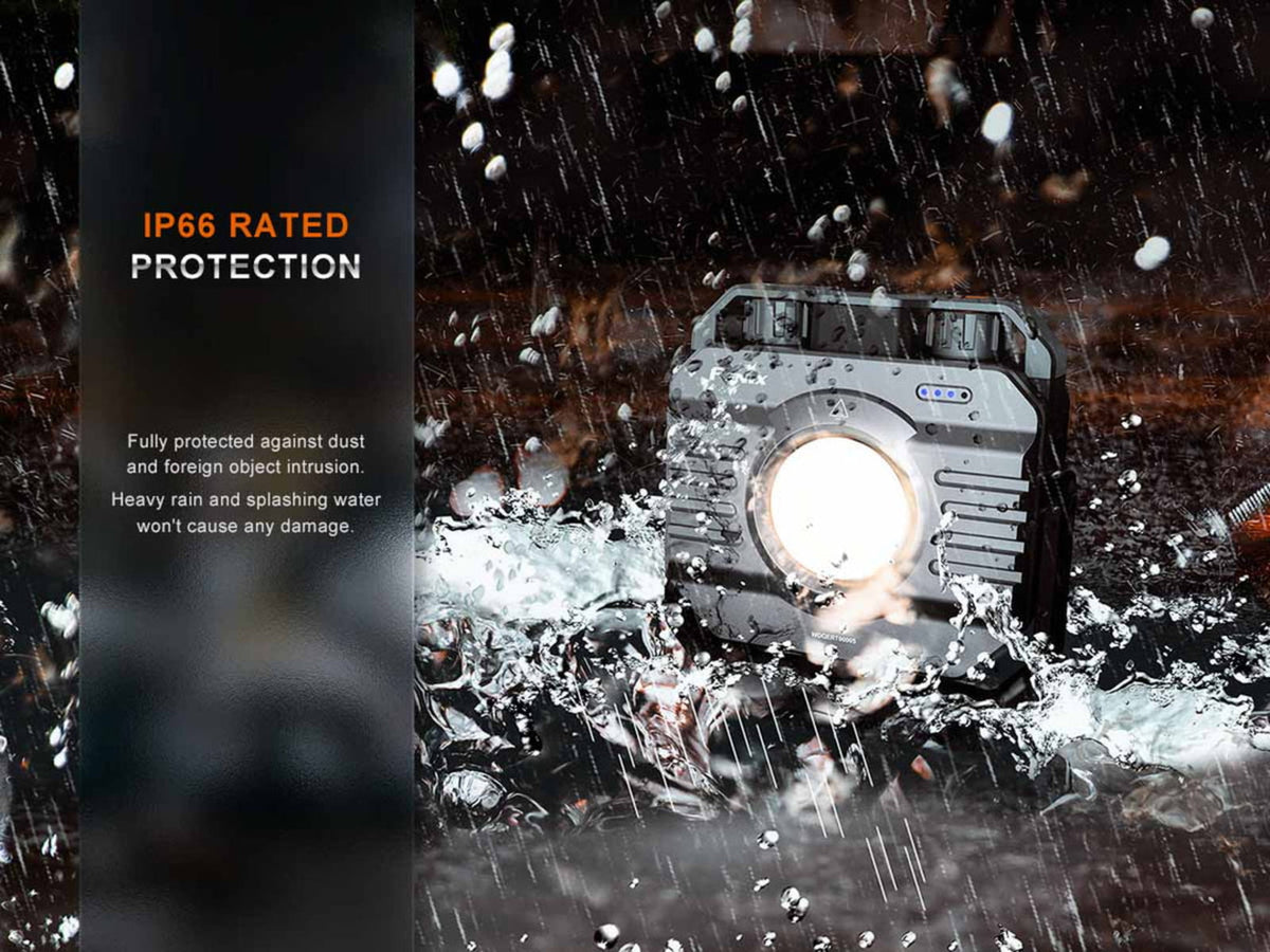 Fenix Lighting CL28R Lithium Ion 2000 Lumens Lanterns Gray CL28RXGY