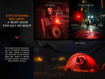 Fenix Lighting CL28R Lithium Ion 2000 Lumens Lanterns Gray