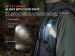 Fenix Lighting E04R Clip On Lithium Ion 300 Lumens LED Flashlight Black