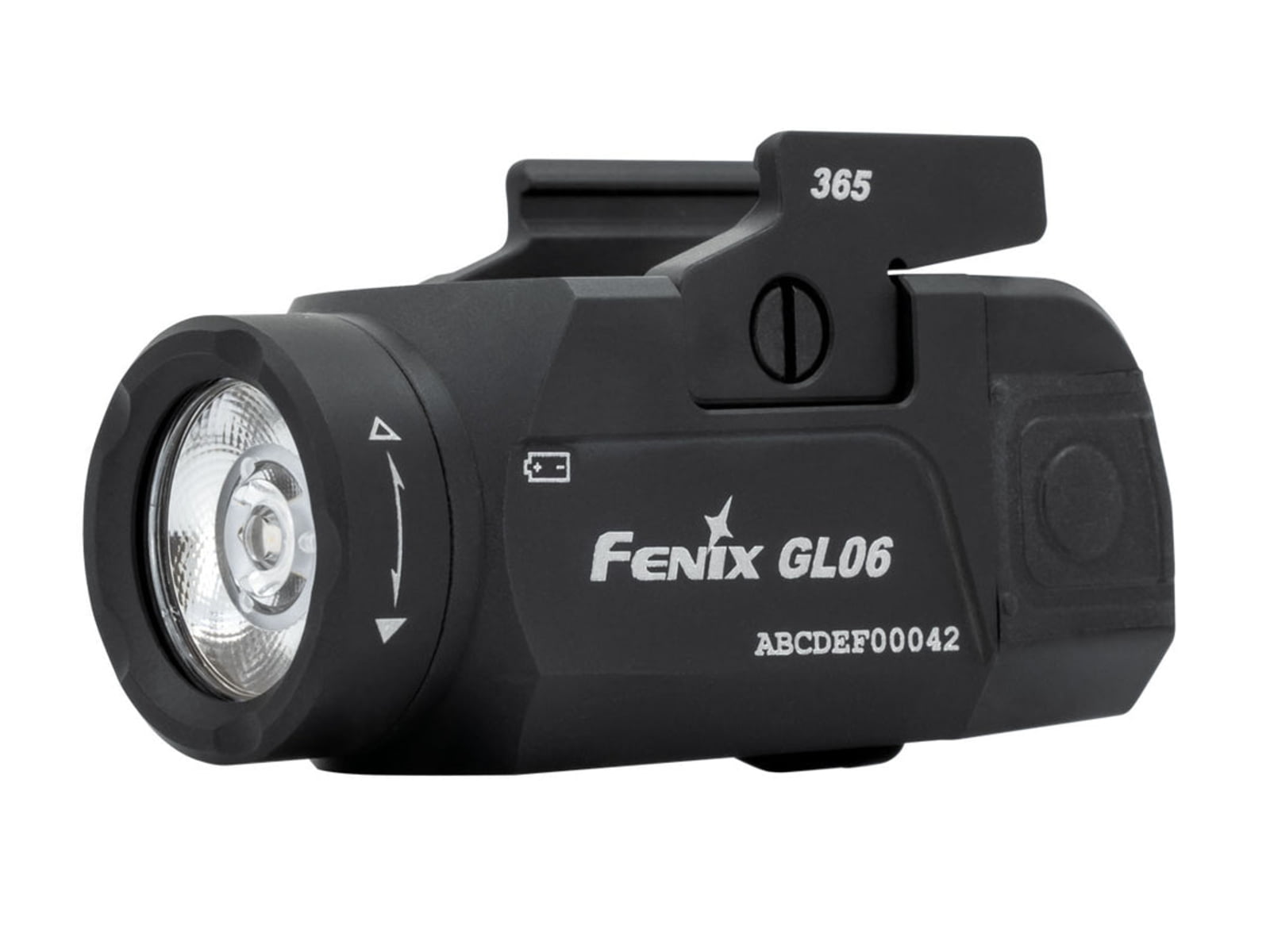 Fenix Lighting GL06-365 Lithium Ion 600 Lumens CREE XPL HI LED Flashlight Black