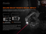 Fenix Lighting GL22 Lithium Ion 750 Lumens Luminus LED Flashlight Black