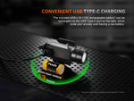 Fenix Lighting GL23R Lithium Ion 1200 Lumens Luminus SFT40 LED Flashlight Black